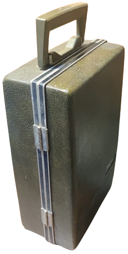 1960 VINTAGE TRAV-L-BAR EVER-WEAR EXECUTAIR 880 TRAVEL BAR USA TREN UCAK GEMİZ KARA YOLCULUGUNDA KULLANILAN CANTA BAR