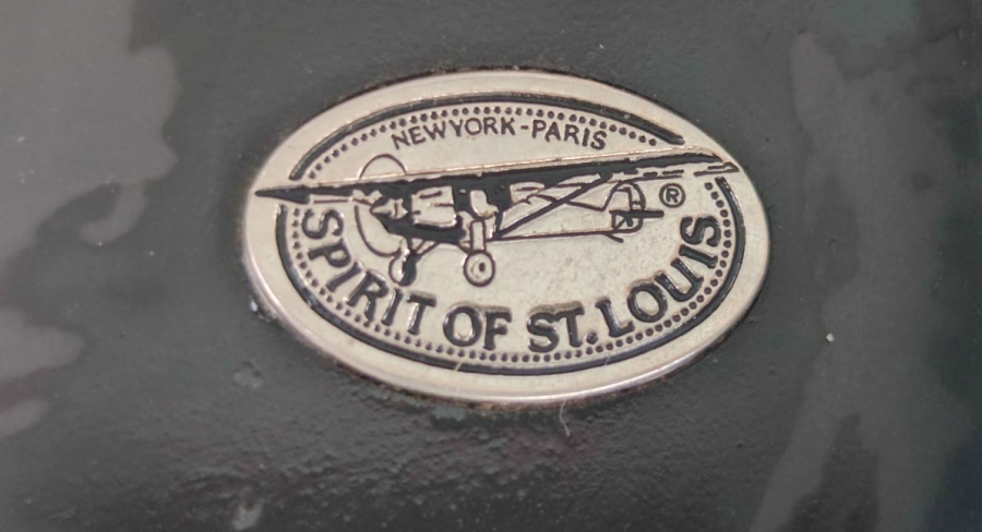 1990 SPIRIT OF LOUIS RADIO HAZET CLUB SPIRIT OF ST LOUIS TRAVEL RADIO ALARM CLOK S.O.S.L COLLECTİON