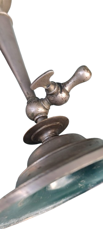 1800 HAVA GAZI LAMBASI KOMPLE METAL ARJANTE MUSLUKLU TEK AYDINLATMA LAMBA