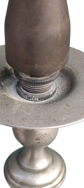 1800 HAVA GAZI LAMBASI KOMPLE METAL ARJANTE MUSLUKLU TEK AYDINLATMA LAMBA