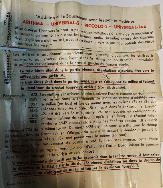 PICCOLO ADDİATOR SALDO NEG  ORJİNAL DERİ KILIFINDA CEKME KALEMİ İLE TAM TAKIM CEP HESAP MAKİNASI