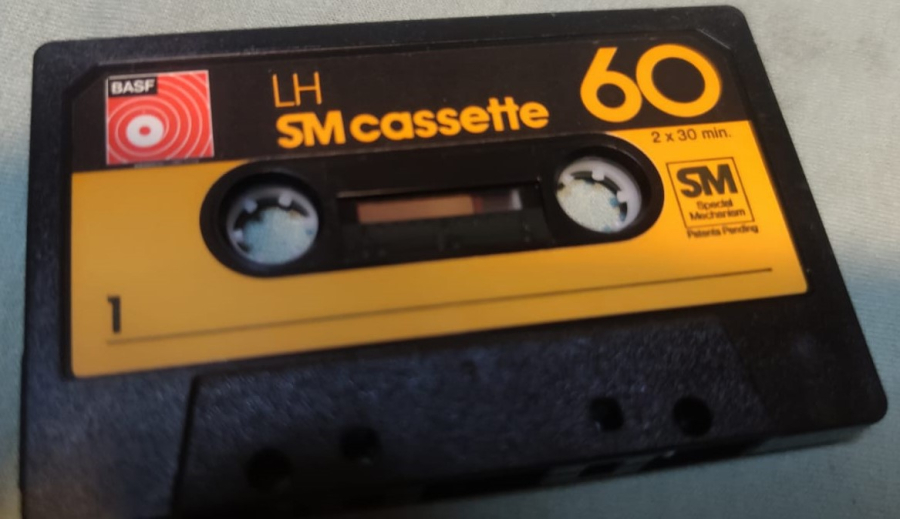 1970 BASF  SPECIAL MECHANISM PATENTS PENDİNG LHSM COMPACT CASSETTE 60 88M  MEKANİK KUTUSUNDA KULLANILMAMIŞ KASET