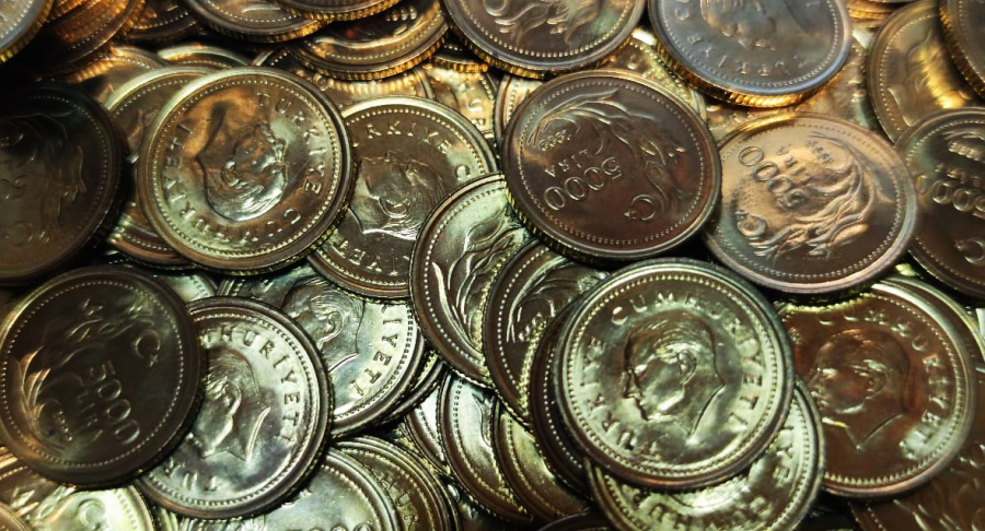 CUMHURİYET 5000 LİRA  (1999) YILI PROF BASKI 5000 LİRA ÇİL (AZ ÇIKAR) PİRİNÇ CİL 10 ADET HİC KULLANILMAMIŞ 