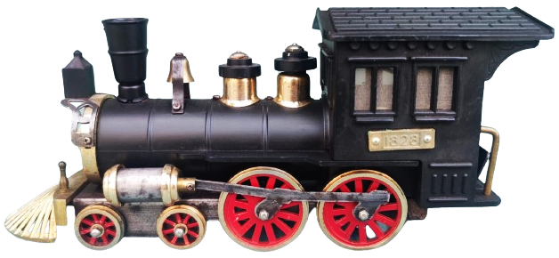 1978 NENTONE IRON HORSE LOCOMOTİVE RADIO 1828 RADYO BUHARLI KARA TREN TEK DALGA 9 VOLT SES İSTASYON AYARLARI BACASINDA