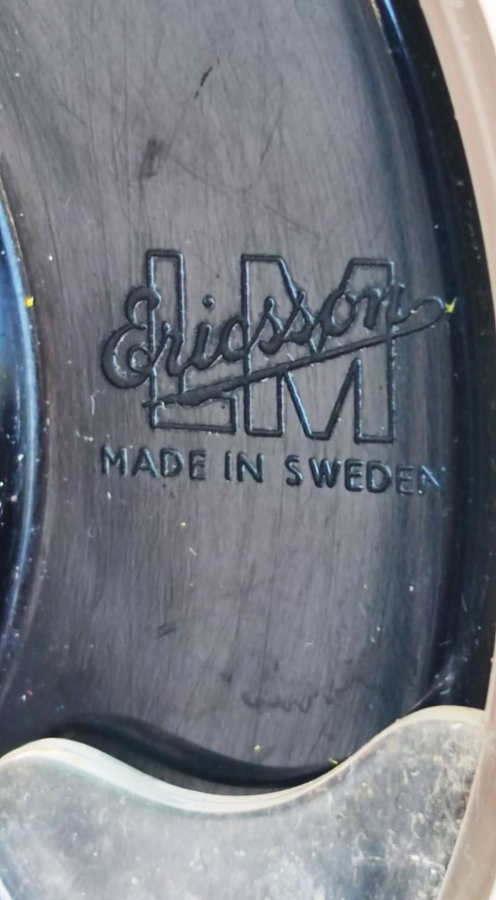 1960 L.M ERİCSSON MADE IN SWEDEN COBRA TELEPHONE CEVİRMELİ SAYISAL İSVEC SARI RENKDE  TELEFON