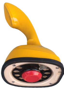 1960 L.M ERİCSSON MADE IN SWEDEN COBRA TELEPHONE CEVİRMELİ SAYISAL İSVEC SARI RENKDE  TELEFON