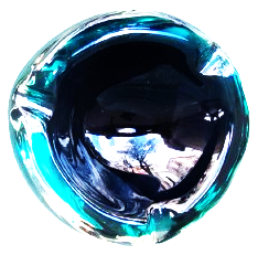 1970 İTALYAN MURANO PATLICAN MORU TON GECİŞLERİ OLAN  AGIZ TARAFI OVAL YANLARDA DEKORATİF CIKINTILARI OLAN KÜLLÜK