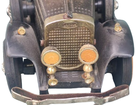 1970 BATTERY AD 1928 LİNCOLN RADIO TEK DALGA YANDA DURAN ISTEPNELERİNDE İSTASYON SES AYARI YAPILMAKTA OTOMOBİL  RADYO