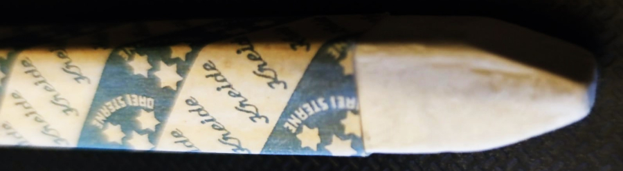 1970 DREISTERNE KREİDE OKULLARDA KULLANILAN TEBEŞİR KARA TAHTASI İÇİN KAGIT AMBALAJINDA ORJİNAL