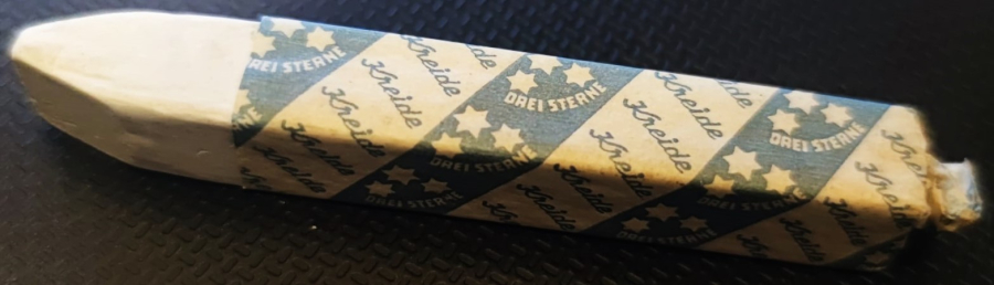 1970 DREISTERNE KREİDE OKULLARDA KULLANILAN TEBEŞİR KARA TAHTASI İÇİN KAGIT AMBALAJINDA ORJİNAL