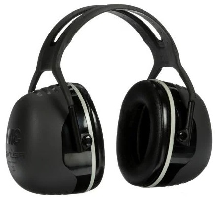 3M PELTOR X5A BAŞ USTU NİŞ GÜVENLİK KULAKLIK SİYAH UNIVERSAL KULAK KORUYUCU ATICILIK GÜRÜLTULU İŞLER İÇİN