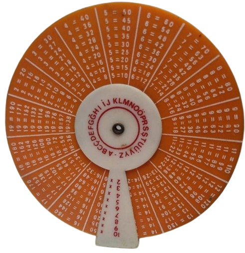 ATATÜRK YÜZ YAŞINDA 1881 1991 CARKIFELEK DİGER TARAFINDA İSE CARPIM TABLOSU BULUNMAKTA PLASTİK YERLİ URETİM