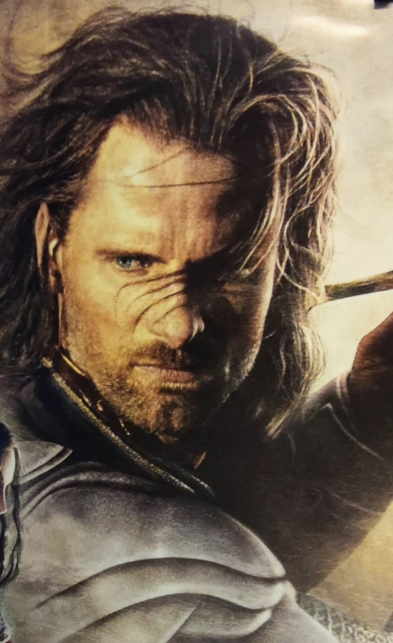 THE LORD OF THE RİNGS SİNEMA AFİŞİ YÜZÜKLERİN EFENDİSİ FİLMİN TANITIMINDA ASILARAK KULLANILMIŞ ORJİNAL AFİŞDİR