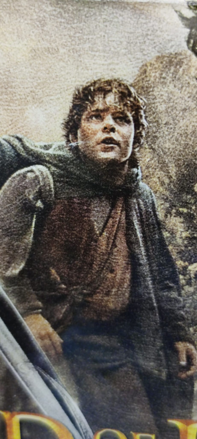 THE LORD OF THE RİNGS SİNEMA AFİŞİ YÜZÜKLERİN EFENDİSİ FİLMİN TANITIMINDA ASILARAK KULLANILMIŞ ORJİNAL AFİŞDİR