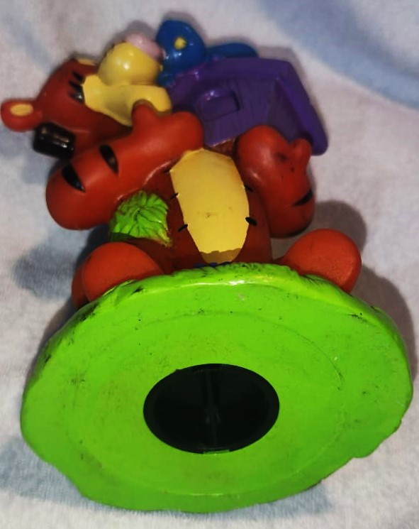 FİNANSBANK PİLASTİK  KAPLAN KUMBARA WİNNİE THE POOH KAHRAMANI DİSNEY KARAKTERİ TİGER LİSANSLI URUN 