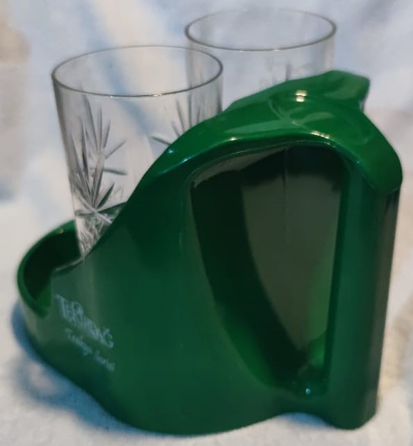 TEKİRDAG RAKISI TRAKYA SERİSİ HEDİYESİ RAKI KEYİFCİ İKİ KESME KRISTAL BARDAK İKİ GÖZ MEZE YERİ TUTMA KULPLU TAŞINAN KEYF