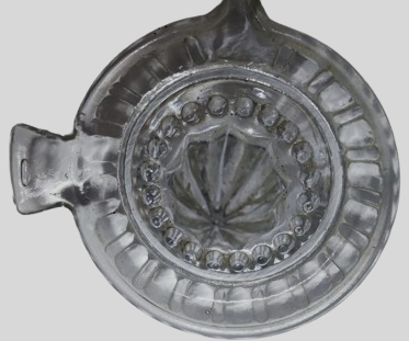 1950 BEYAZ ŞEFFAF SAYDAM RENKDE CAM LİMON PORTAKAL SUYU CIKARICI SIKICI 