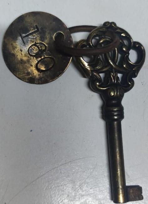 1950 TCDD ESKİŞEHİR FABRİKASI CER ATÖLYESİ  ANAHTARLIK 