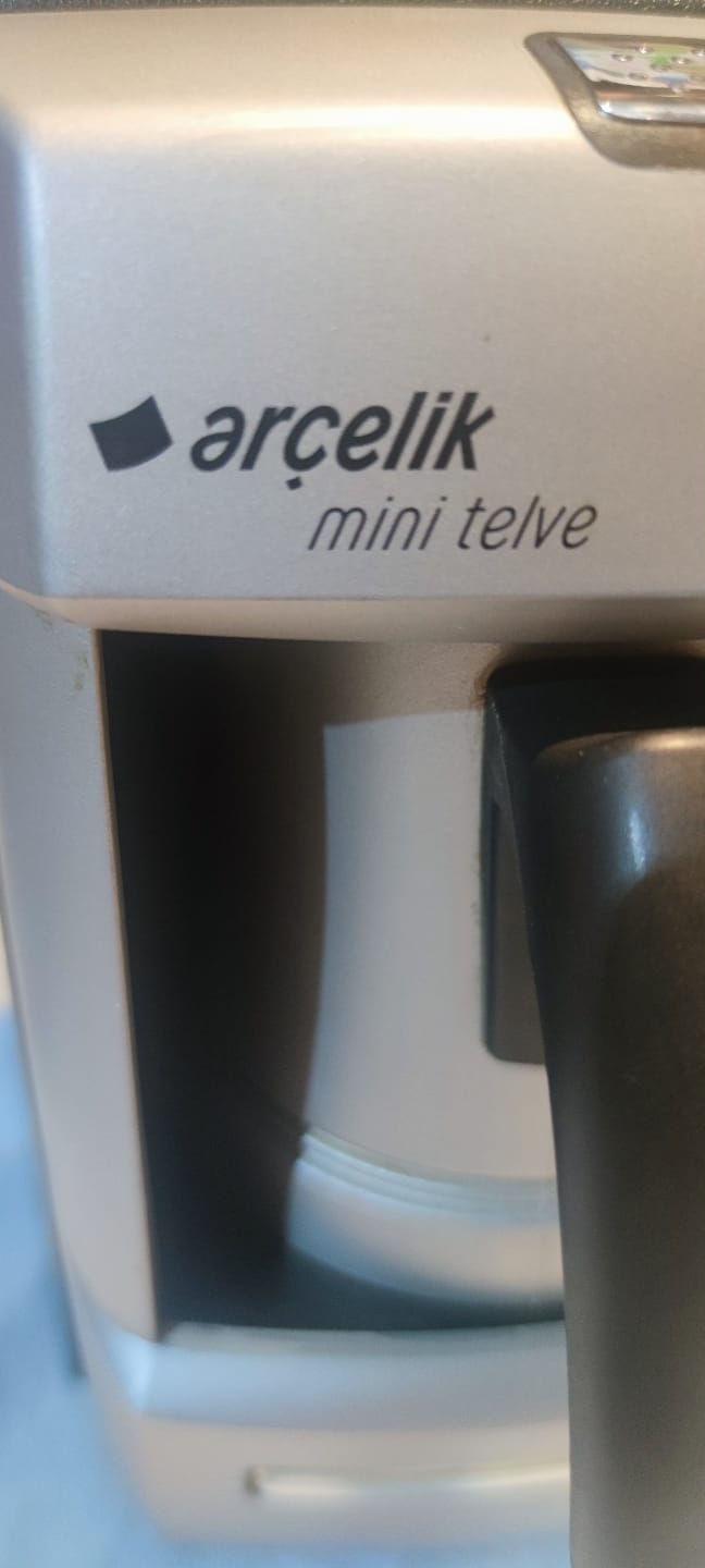 ARCELİK K 3200 MİNİ TELVE TURK KAHVE MAKİNESİ.