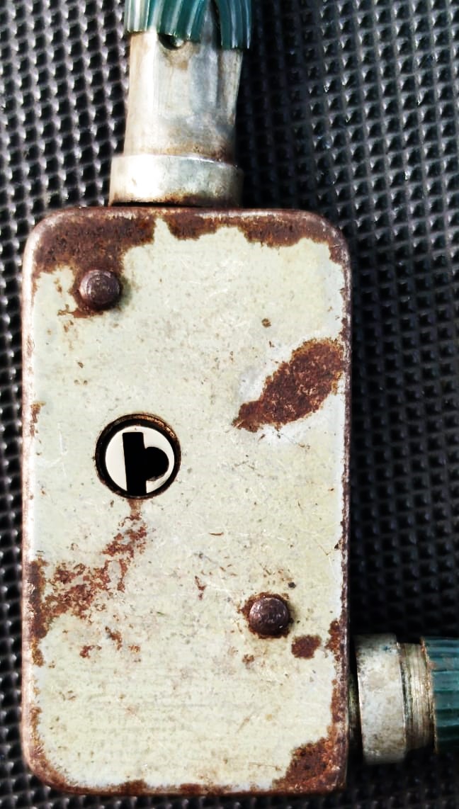 1936 STABİL MADE IN GERMANY BICYCLE LOCK CELİK HALATLI  BİSİKLET KİLİDİ ANAHTARLI AMLAN MALI