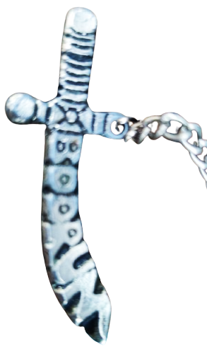 1980 KÖSELE EL DİKİŞLİ ÜZERİNDE BODRUM GUNEŞİ VE KALESİ OLAN SIGARALIK VE CAKMAKLIK KAPAK MANDALI HZ ALİNİN KILICIYLA  KAPANIR