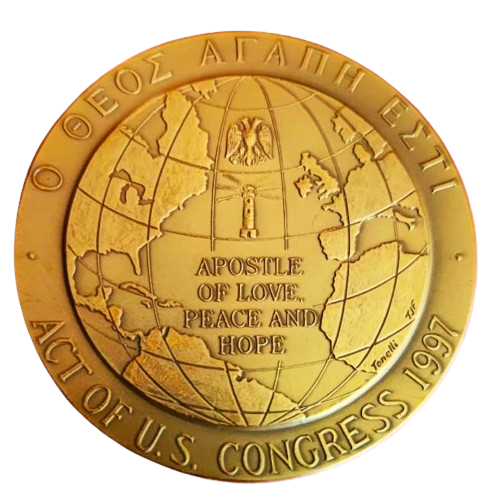 1977 ARCHBİSHOP OF CONSTANTİNOPLE AND ECUMENİCAL PATRİARCH BARTHOLOMEW MADALYASI ORJİNAL KUTUSUNDA