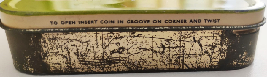 GOLDEN VIRGINIA W.D & H.O. WILLS BRISTOL AND LONDON ALTIN SIGARA BOŞ TUTUN KUTUSU KAPAKLI TENEKE