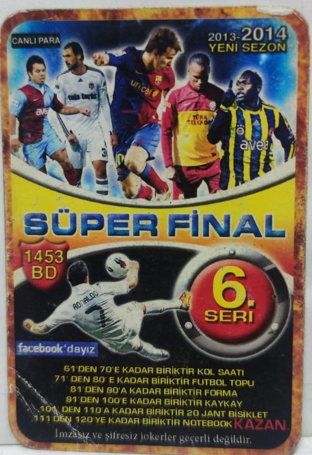  ALEX DE SOUZA CORITIBA  SPOR KULUBU 2013 . 2014  SUPER FİNAL  6. SERİ OYUN KARTI  KART NO 67 