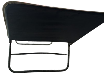 1950 PLAJ YAZLIK GÜNESLENME UZANMA KATLANABİLİR METAL KASA UZERİ CİCEK DESENLİ KAPLAMA SEZLONG