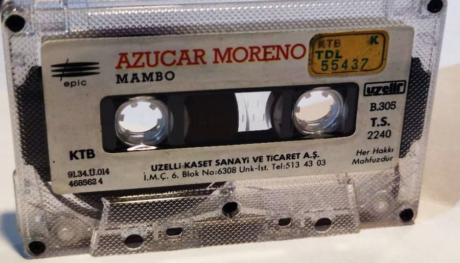  AZUCAR MORENO MAMBO 2 BONUS TRACKS UZELLİ KASET ORJINAL BANDROLLU KASET