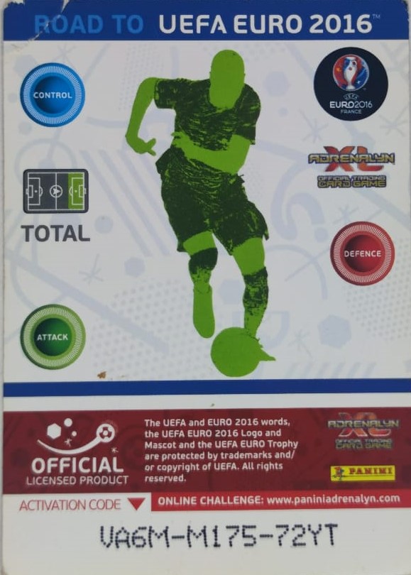 PANİNİ UEFA EURO 2016 CESKA REPUBLİKA DAVID LAFATA EN İYİ FUTBOLCU OYUNCU KARTI 212 NO