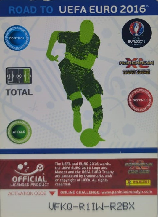  PANİNİ UEFA EURO 2016 İTALIA CIRO IMMOBILE EN İYİ FUTBOLCU OYUNCU KARTI 213 NO 