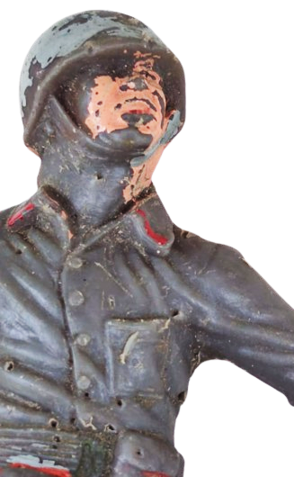 1980 PİLSAN ASKER YERLİ ÜRETİM TURK MALI ASKER KOMANDA MİGFERLİ TÜFEKLİ CİFT KUTUKLUK TABANCALI ŞAVASCI TURK ASKERİ