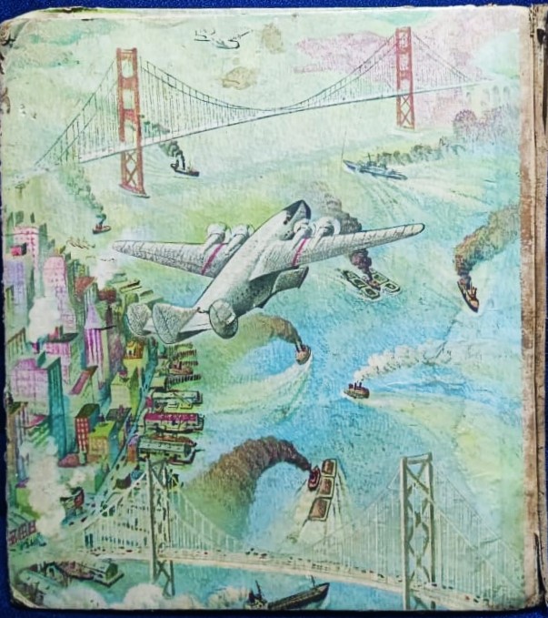 1817 THE STORY OF CALIFORNIA  LITHOGRAPHS BY C.H.DE WITT TEX BY MAY MCNEER ORJİNAL DÖNEM BASKISIDIR