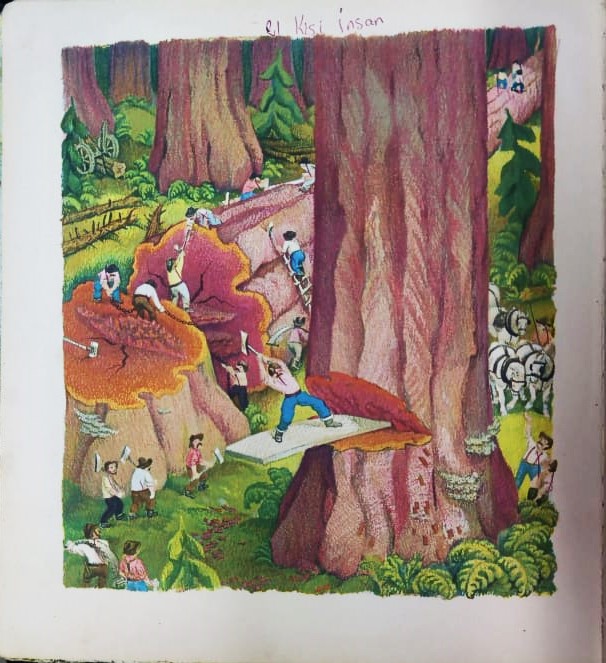 1817 THE STORY OF CALIFORNIA  LITHOGRAPHS BY C.H.DE WITT TEX BY MAY MCNEER ORJİNAL DÖNEM BASKISIDIR