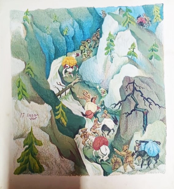 1817 THE STORY OF CALIFORNIA  LITHOGRAPHS BY C.H.DE WITT TEX BY MAY MCNEER ORJİNAL DÖNEM BASKISIDIR