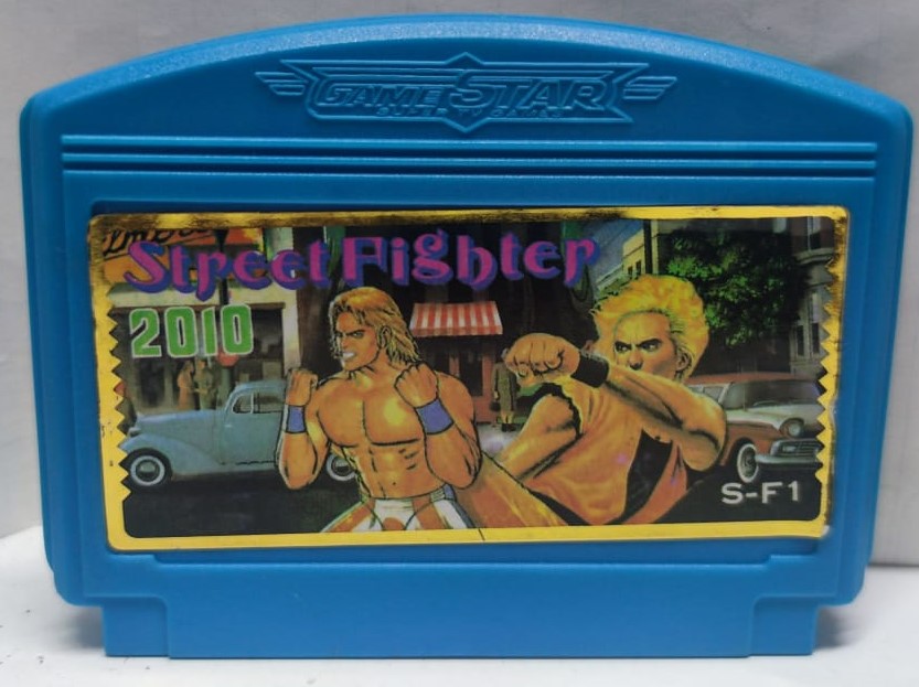 STREET  PİGHTER 2010 DOGUS ATARİ OYUN KASETİ.REMARKS MADE IN JAPAN  GAME STAR SUPER TV GAMES