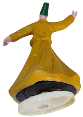 70 Lİ YILLAR SEMA YAPAN MEVLEVİ SEMAZEN DÖNEN DERVİS  GOKTEN ALIP YERE DAGITAN ALT KAİDEDEN KURMALI MUZİKLİ LATARNALI