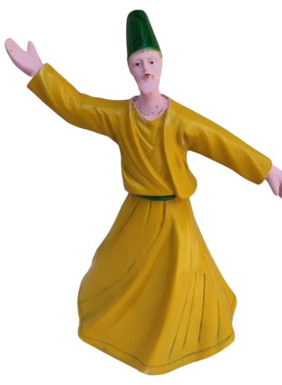 70 Lİ YILLAR SEMA YAPAN MEVLEVİ SEMAZEN DÖNEN DERVİS  GOKTEN ALIP YERE DAGITAN ALT KAİDEDEN KURMALI MUZİKLİ LATARNALI