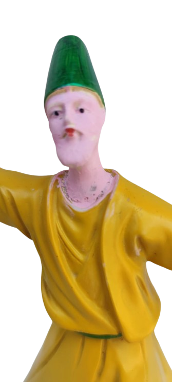 70 Lİ YILLAR SEMA YAPAN MEVLEVİ SEMAZEN DÖNEN DERVİS  GOKTEN ALIP YERE DAGITAN ALT KAİDEDEN KURMALI MUZİKLİ LATARNALI