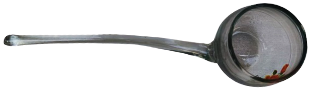 OSMANLI EL YAPIM EL BOYAMA CAM DAITIM KEPCESİ OZEL GUNLERDE TOPLANTILARDA  BUYUK CAM KASEDEN SERBETİN VEYA ZEMZEMİN DAGİTIMI