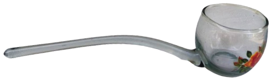 OSMANLI EL YAPIM EL BOYAMA CAM DAITIM KEPCESİ OZEL GUNLERDE TOPLANTILARDA  BUYUK CAM KASEDEN SERBETİN VEYA ZEMZEMİN DAGİTIMI