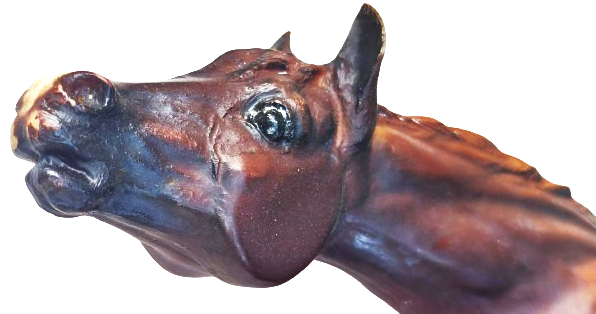 1970 BREYER HOLONG CO USA  BREYER GELENEKSEL OTLAYAN KISRAK KESTANE RENK NADİR AT