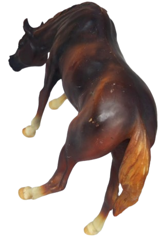 1970 BREYER HOLONG CO USA  BREYER GELENEKSEL OTLAYAN KISRAK KESTANE RENK NADİR AT