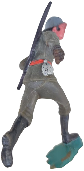 1980 PİLSAN ASKER YERLİ ÜRETİM TURK MALI KOSAN  KOMANDA ASKER BASI MİGFERLİ OMUZUNDA PİYADE TÜFEK KEMERİ MATARALI ŞAVASCI TURK ASKERİ