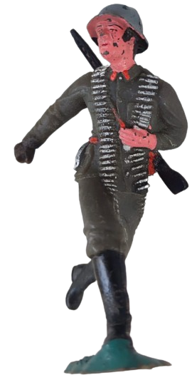 1980 PİLSAN ASKER YERLİ ÜRETİM TURK MALI KOSAN  KOMANDA ASKER BASI MİGFERLİ OMUZUNDA PİYADE TÜFEK KEMERİ MATARALI ŞAVASCI TURK ASKERİ