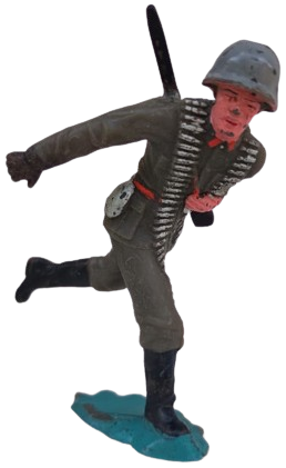 1980 PİLSAN ASKER YERLİ ÜRETİM TURK MALI KOSAN  KOMANDA ASKER BASI MİGFERLİ OMUZUNDA PİYADE TÜFEK KEMERİ MATARALI ŞAVASCI TURK ASKERİ