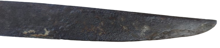 OSMANLI DERİ EL DİKİM KININDA SICAK DÖGME CELİK SALDIRMA SAPI KESTANE OLDUKCA BUYUKCEDİR ZAMAN YORGUNLUGU UZERİNDE