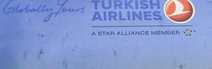 TURKISH AIRLINES A STAR ALLIANCE MEMBER KIZ KULESİ GÖRSELLI KAPAKLI  THY TENEKE KUTU