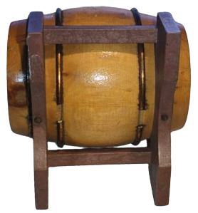 1950 AVRUPA AHSAP FICI KUMBARA METAL DÖRT CEMBERLİ ALT KAIDELİ BOZUK VE KAGIT PARA ATMA YERLERİ METAL KİLİT SİSTEMLİ